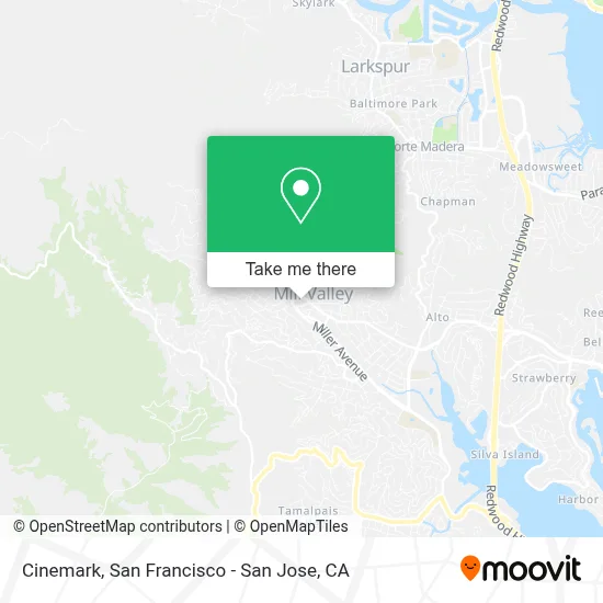 Cinemark map
