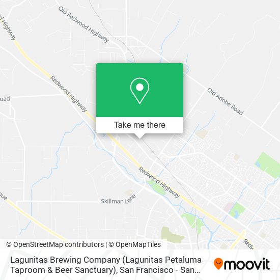Lagunitas Brewing Company (Lagunitas Petaluma Taproom & Beer Sanctuary) map