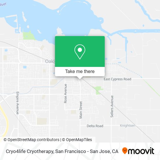 Cryo4life Cryotherapy map