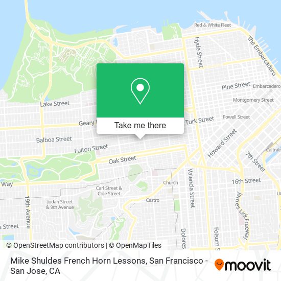 Mapa de Mike Shuldes French Horn Lessons