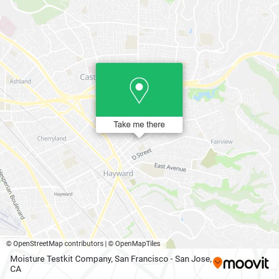 Moisture Testkit Company map