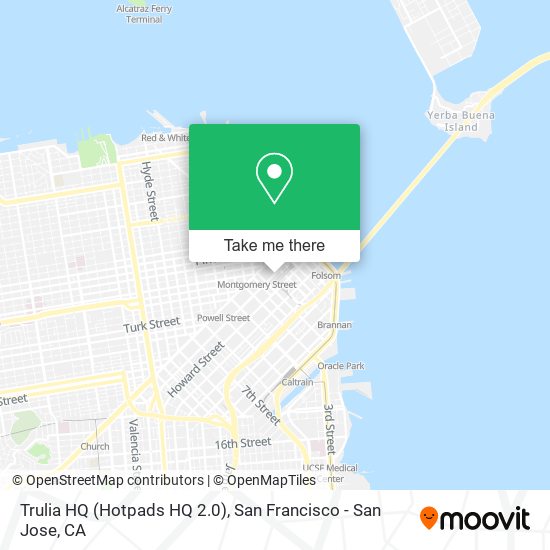 Mapa de Trulia HQ (Hotpads HQ 2.0)