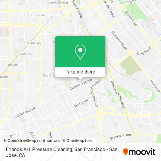 Mapa de Friends A-1 Pressure Cleaning