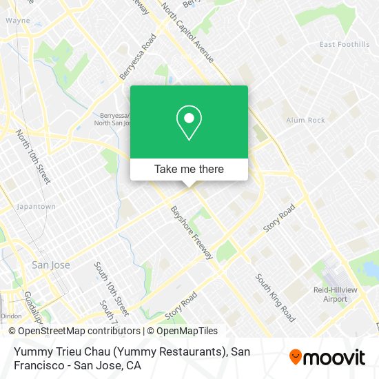 Mapa de Yummy Trieu Chau (Yummy Restaurants)