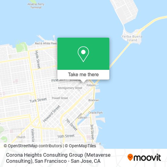 Mapa de Corona Heights Consulting Group (Metaverse Consulting)