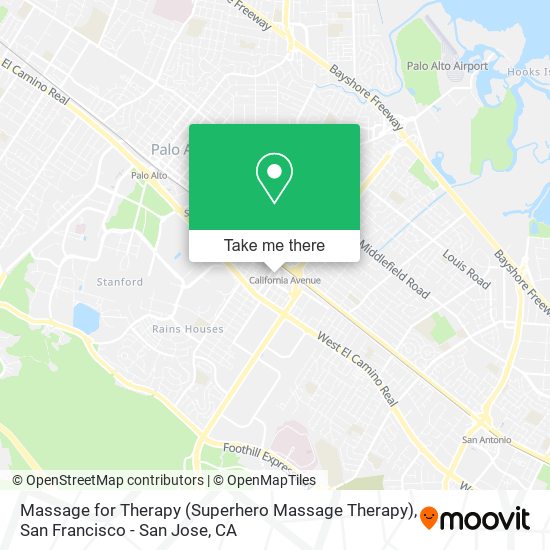 Massage for Therapy (Superhero Massage Therapy) map