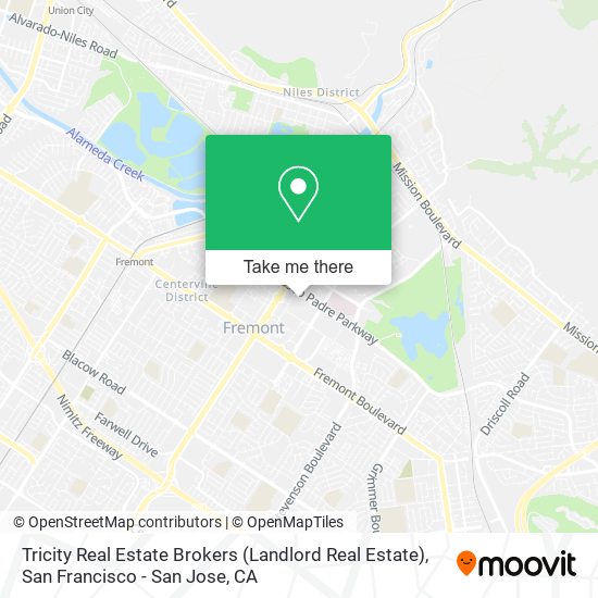 Tricity Real Estate Brokers (Landlord Real Estate) map