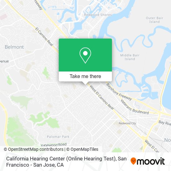 California Hearing Center (Online Hearing Test) map