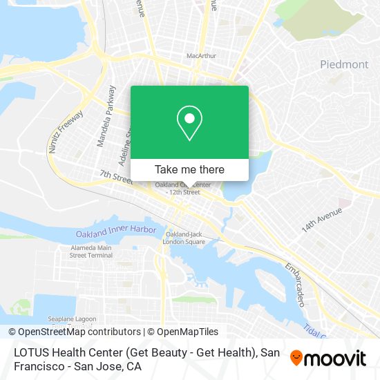 Mapa de LOTUS Health Center (Get Beauty - Get Health)