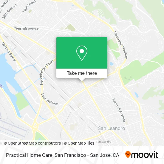 Practical Home Care map