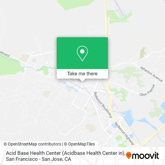 Mapa de Acid Base Health Center (Acidbase Health Center in)