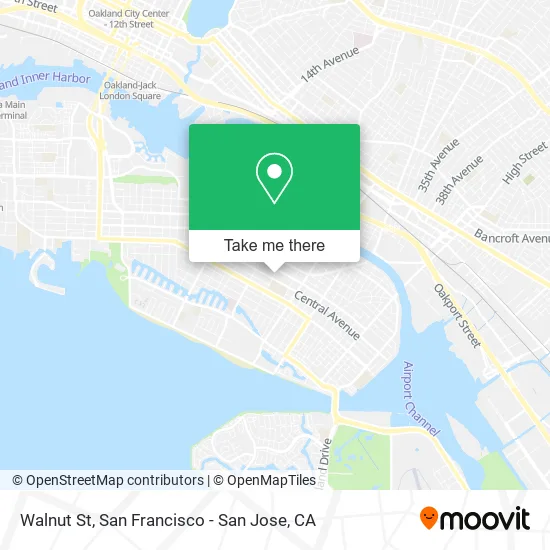 Mapa de Walnut St