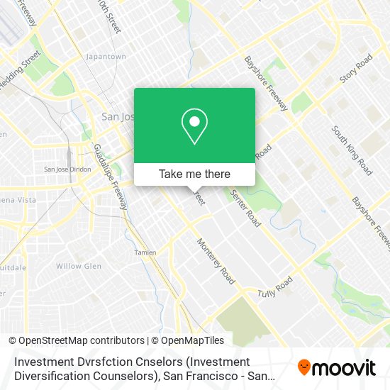 Mapa de Investment Dvrsfction Cnselors (Investment Diversification Counselors)