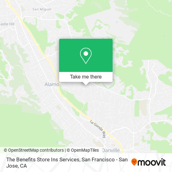 The Benefits Store Ins Services map