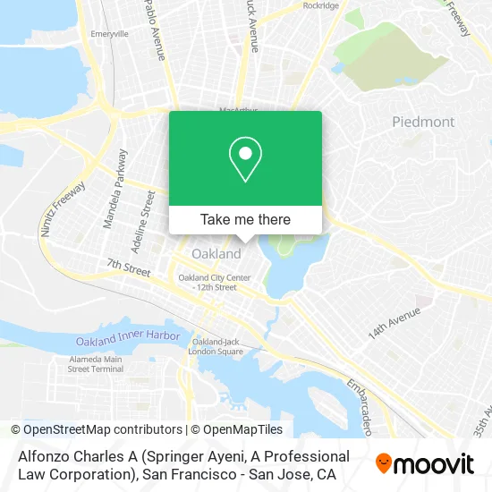 Alfonzo Charles A (Springer Ayeni, A Professional Law Corporation) map