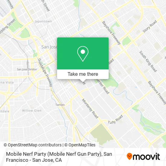 Mapa de Mobile Nerf Party