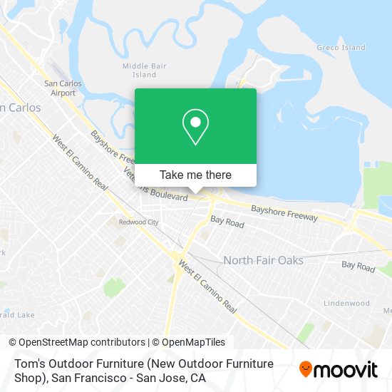 Mapa de Tom's Outdoor Furniture (New Outdoor Furniture Shop)