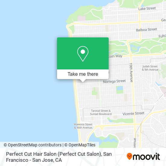 Mapa de Perfect Cut Hair Salon