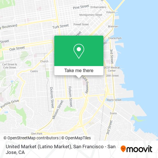 United Market (Latino Market) map