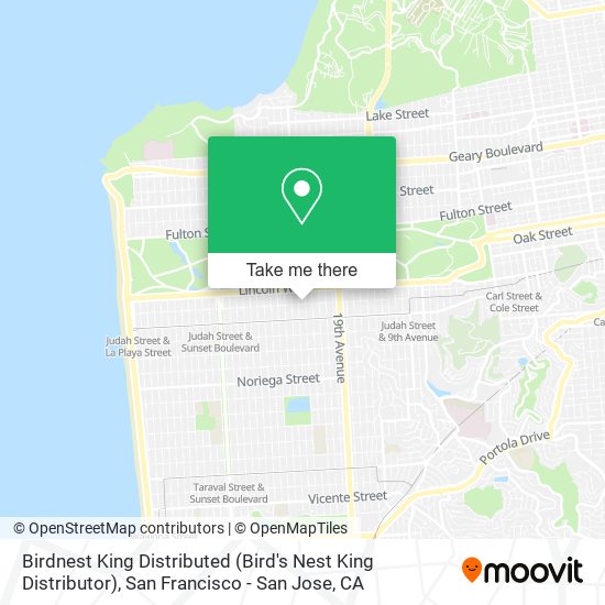 Mapa de Birdnest King Distributed (Bird's Nest King Distributor)