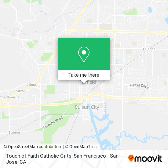 Touch of Faith Catholic Gifts map