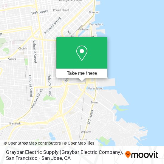 Graybar Electric Supply (Graybar Electric Company) map