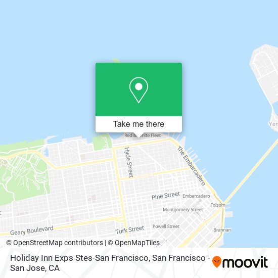 Mapa de Holiday Inn Exps Stes-San Francisco