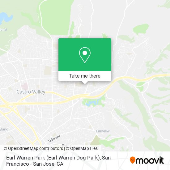 Earl Warren Park map