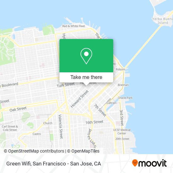 Green Wifi map