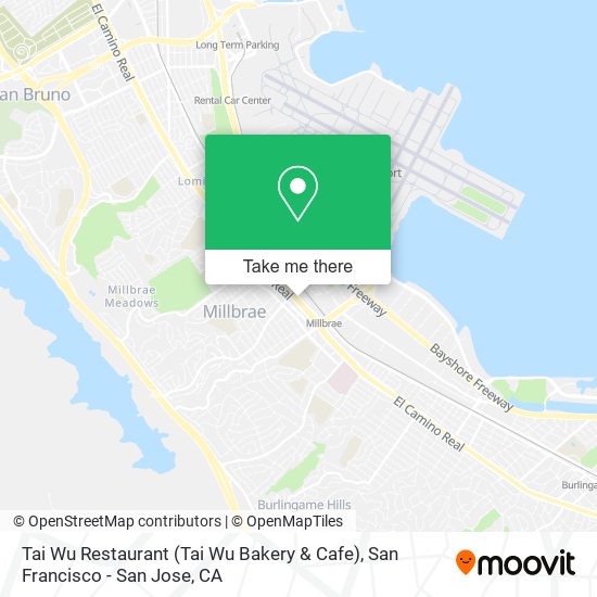 Mapa de Tai Wu Restaurant (Tai Wu Bakery & Cafe)