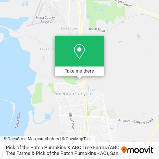 Mapa de Pick of the Patch Pumpkins & ABC Tree Farms