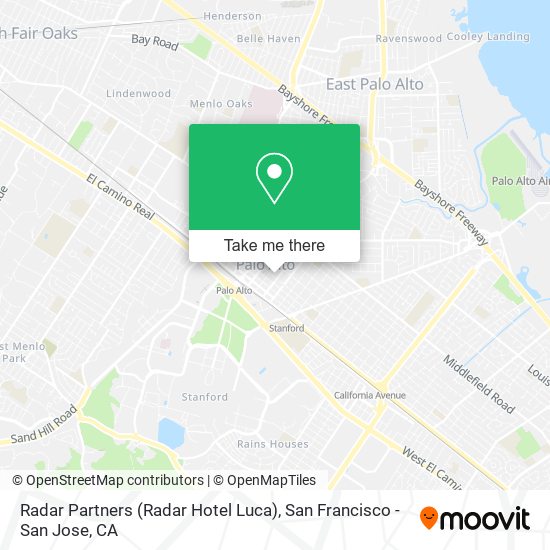 Radar Partners (Radar Hotel Luca) map