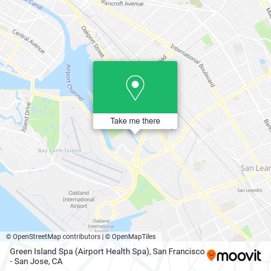 Green Island Spa (Airport Health Spa) map