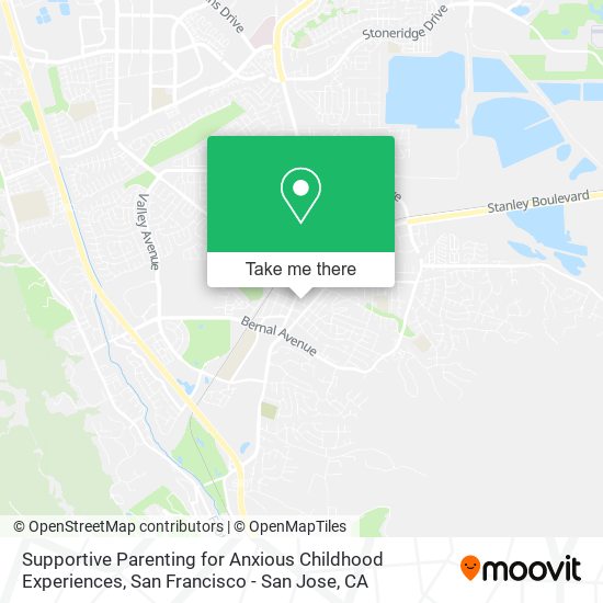 Supportive Parenting for Anxious Childhood Experiences map