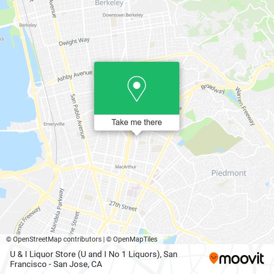 Mapa de U & I Liquor Store (U and I No 1 Liquors)