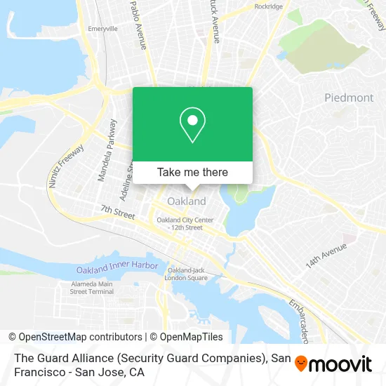 The Guard Alliance (Security Guard Companies) map