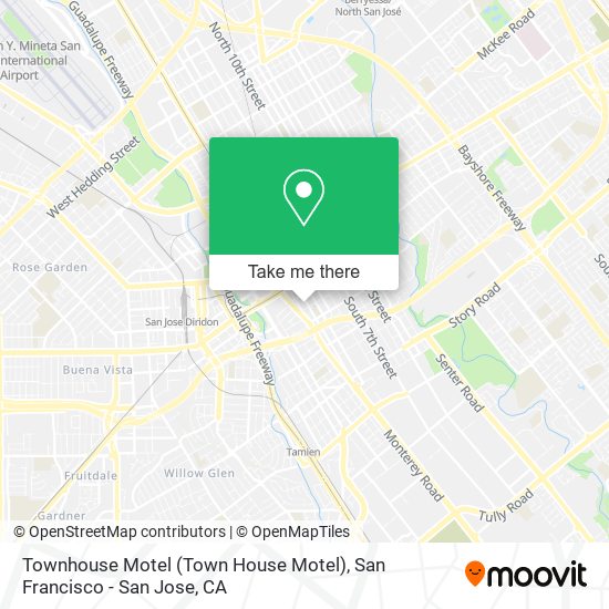Townhouse Motel (Town House Motel) map