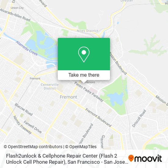 Mapa de Flash2unlock & Cellphone Repair Center (Flash 2 Unlock Cell Phone Repair)