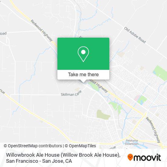 Willowbrook Ale House (Willow Brook Ale House) map