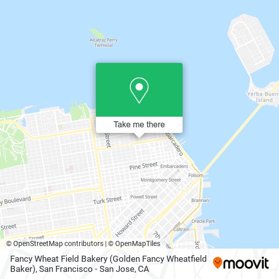 Mapa de Fancy Wheat Field Bakery (Golden Fancy Wheatfield Baker)