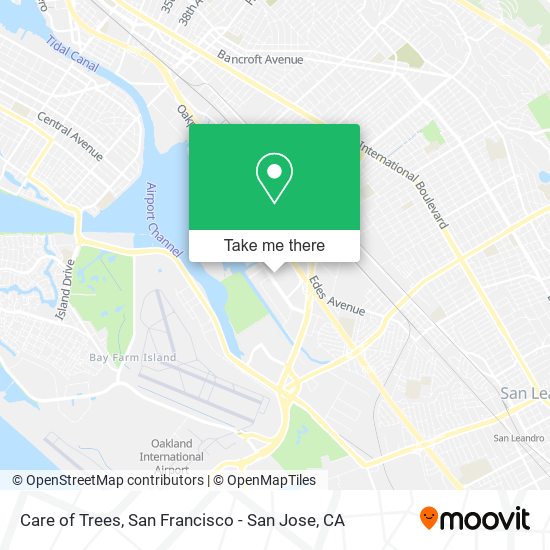 Mapa de Care of Trees