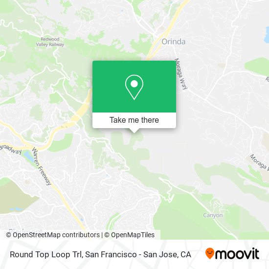 Round Top Loop Trl map