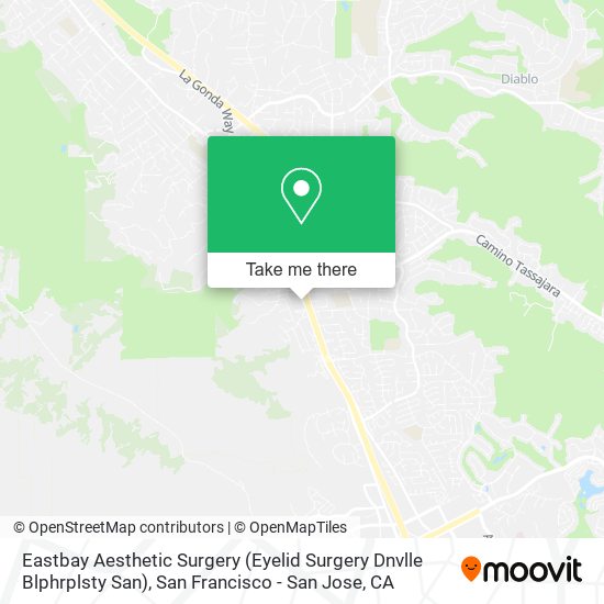Mapa de Eastbay Aesthetic Surgery (Eyelid Surgery Dnvlle Blphrplsty San)