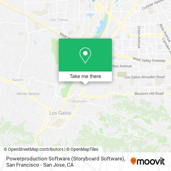 Powerproduction Software (Storyboard Software) map