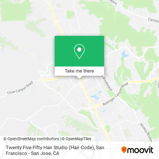 Twenty Five Fifty Hair Studio (Hair Code) map