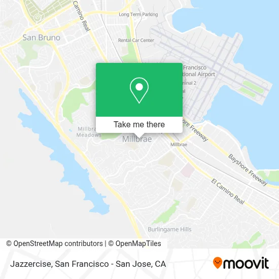 Jazzercise map