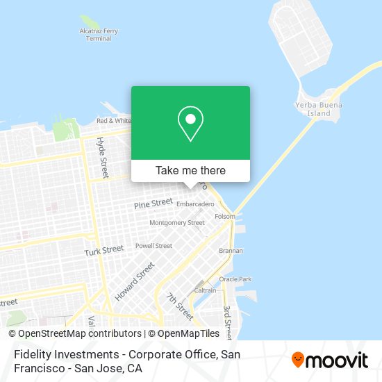 Fidelity Investments - Corporate Office map