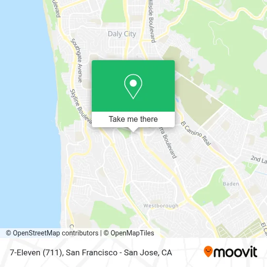 7-Eleven (711) map