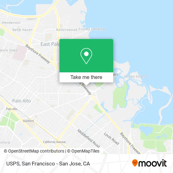 Mapa de USPS