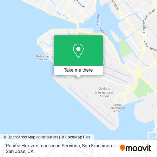 Pacific Horizon Insurance Services map